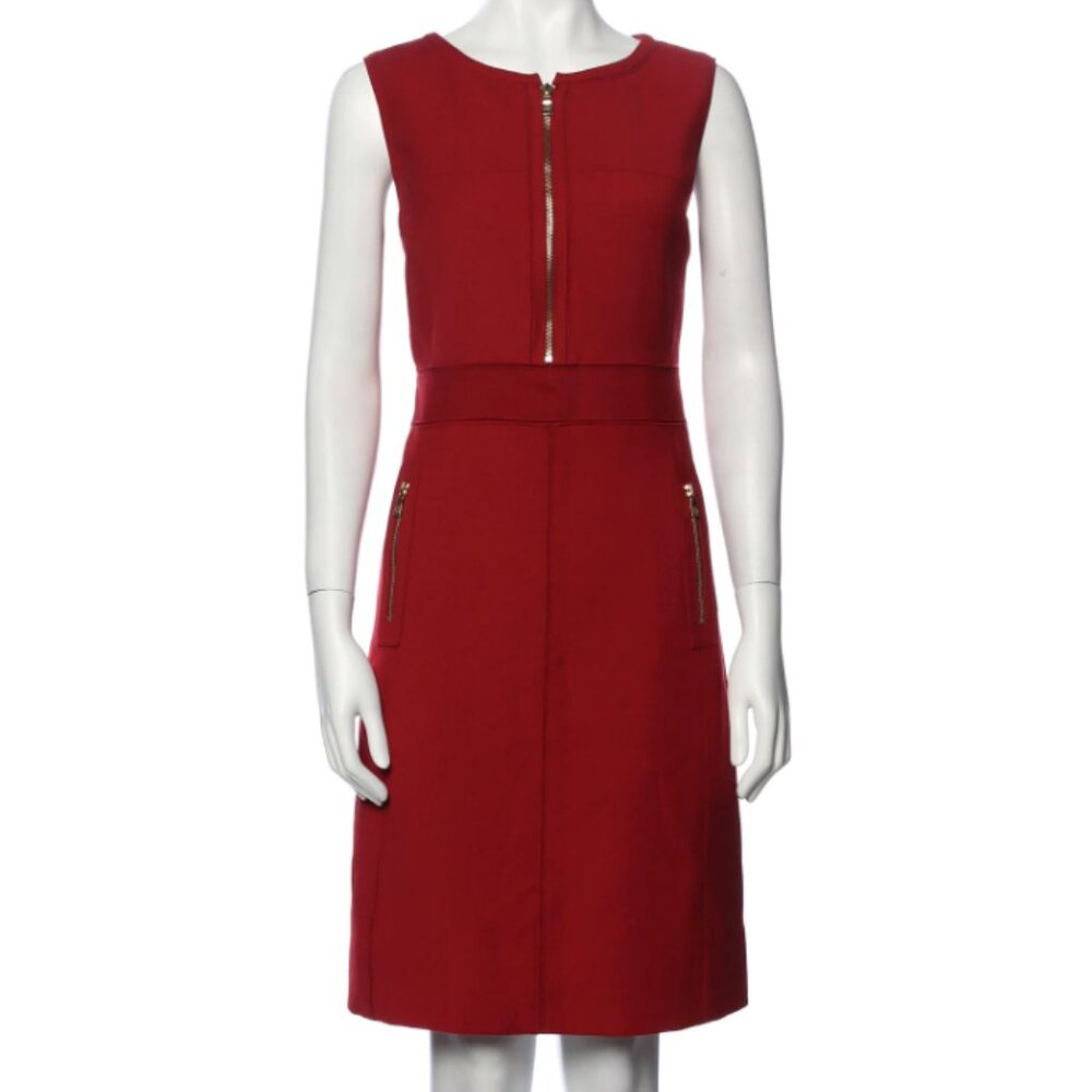 Tory Burch Red Sheath Dress Size 10